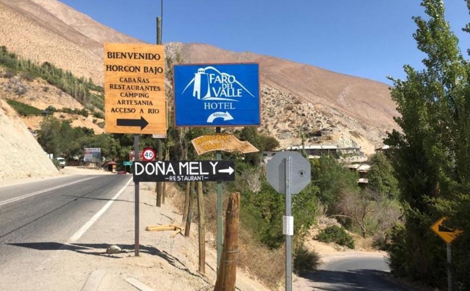 Hotel Faro Del Valle Pisco Elqui Eksteriør billede